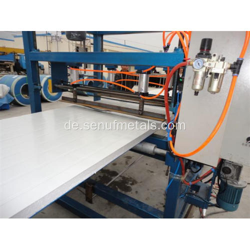 Verkleidungsstahlbleche EPS-Sandwichplatten-Formmaschine